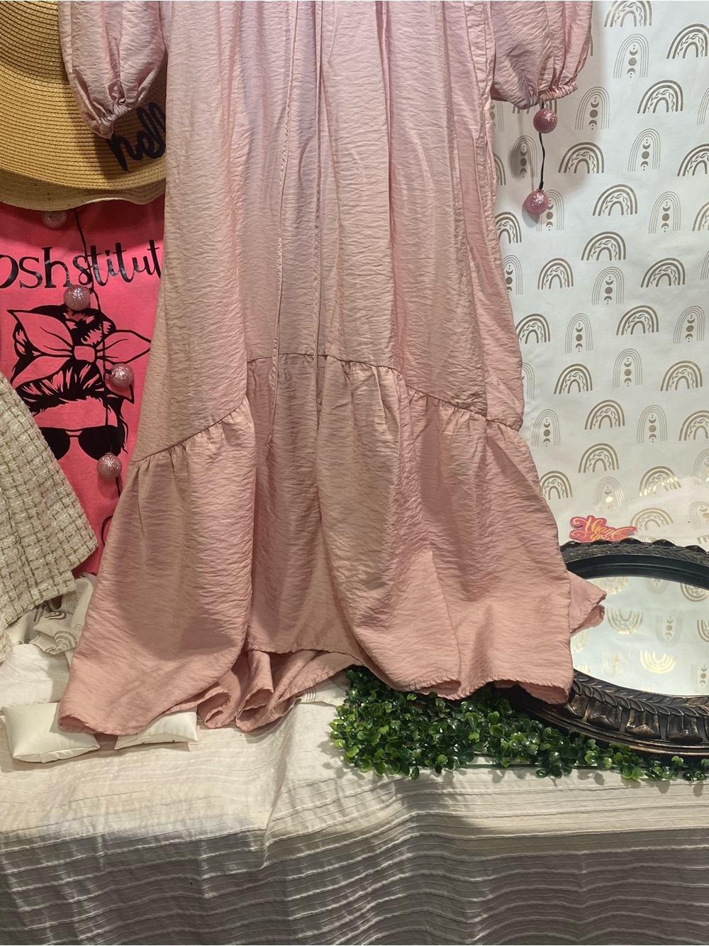 a new day Dusty Blush Long Sleeve Maxi Dress - Picture 2 of 10
